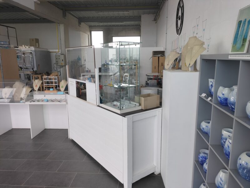 Cède fonds verrerie à la main