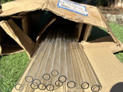 Vente de tubes et baguettes de verre borosilicate